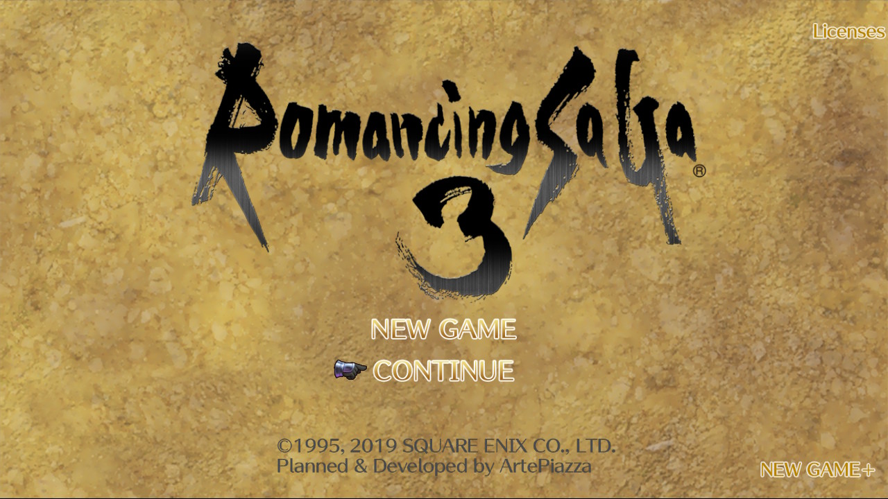 ロマンシング サガ3 リマスター Switch の感想 レビュー Mokkuのゲームブログ